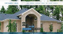 Desktop Screenshot of orchardhills-apartments.com